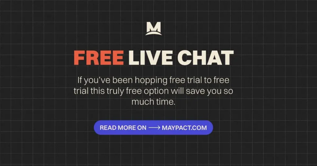 Illustration of Live Chat thumbnail made for the purpose of providing better visuals at MAYPACT