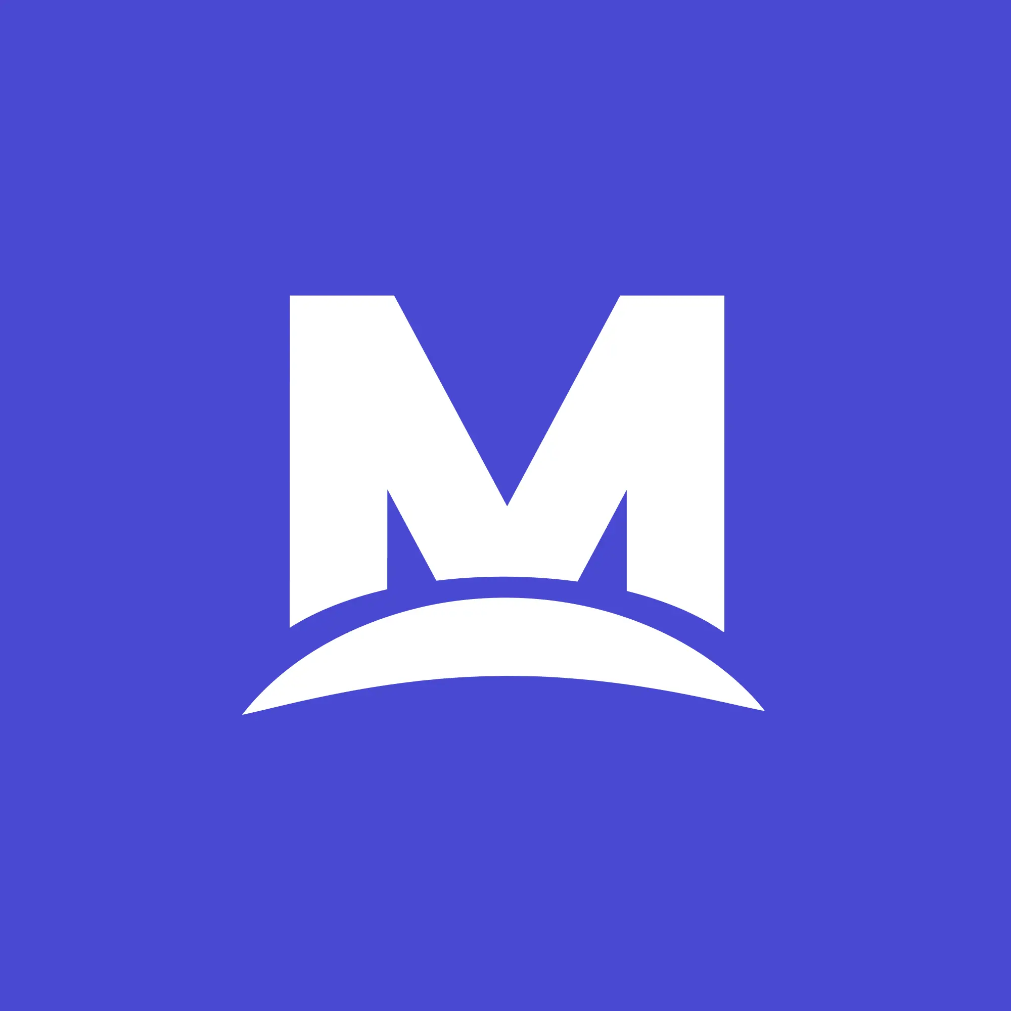 Maypact Logo Mark in Blurple Color